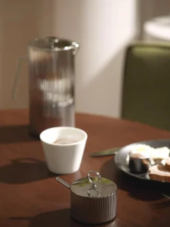 Azucarero de acero inoxidable con cuchara Bernadotte