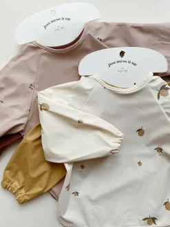 Baberos con mangas Cherry, 2 uds.