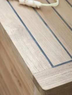 Baúl de madera de teca Storage