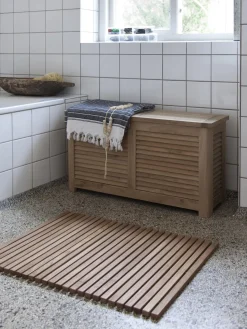 Baúl de madera de teca Storage