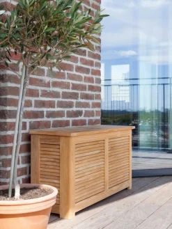 Baúl de madera de teca Storage