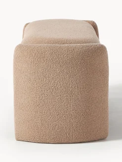 Banco de borreguillo con espacio de almacenamiento Benji