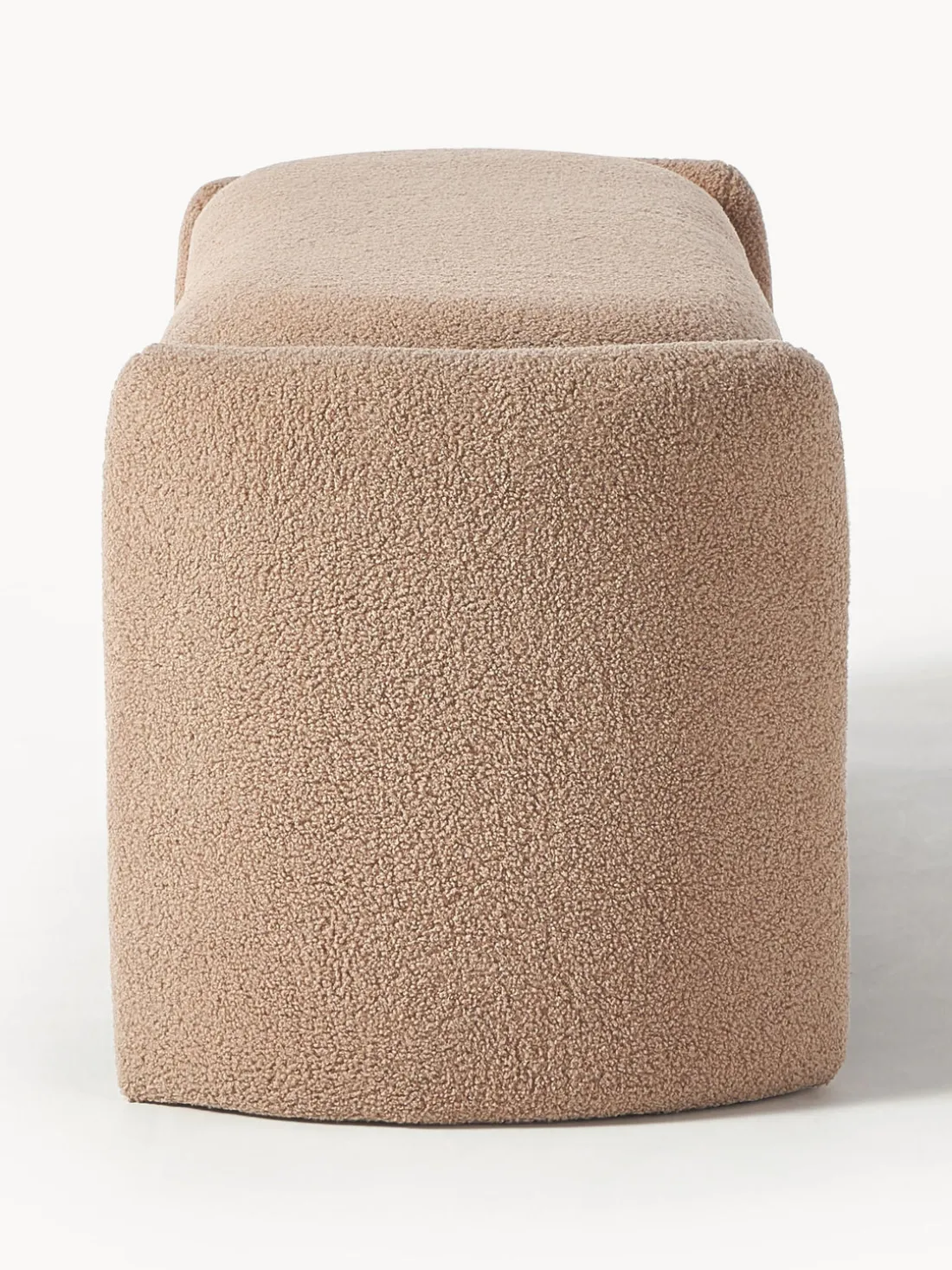 Banco de borreguillo con espacio de almacenamiento Benji