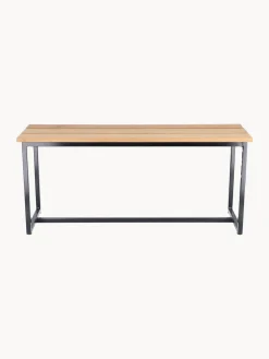 Banco de jardín de madera de teca Time