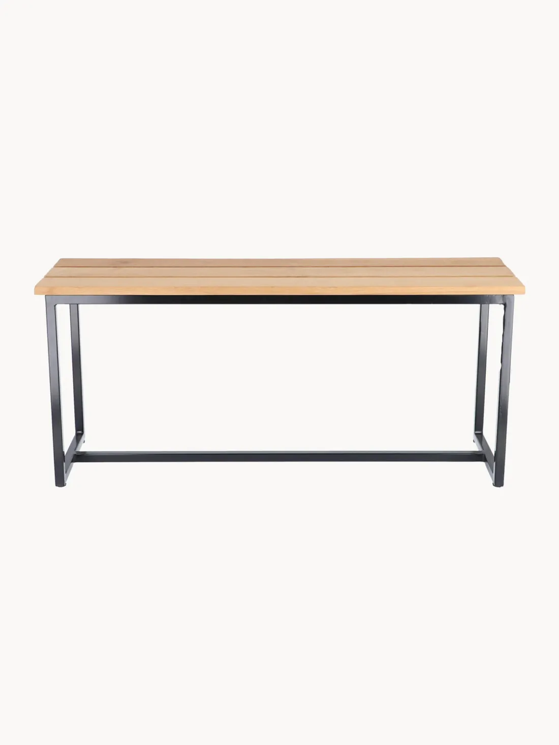 Banco de jardín de madera de teca Time