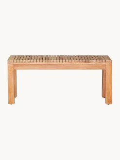 Banco de jardín de madera de teca Samoa, 130 cm