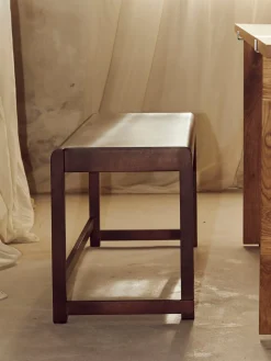 Banco de madera de abedul 01