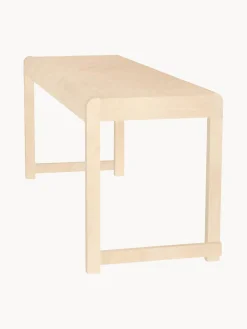 Banco de madera de abedul 01