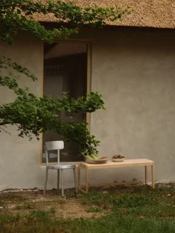 Banco de madera de abedul 01