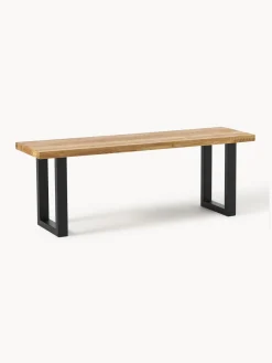 Banco de madera de roble Oliver, tamaños diferentes