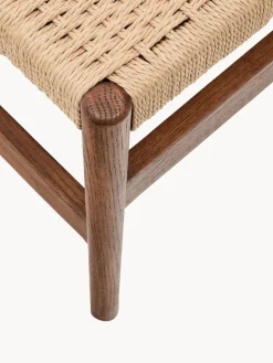 Banco de madera de roble Zaide