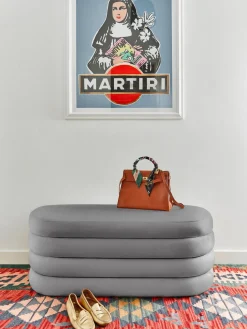 Banco de terciopelo Alto