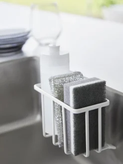 Bandeja de baño con ganchos adhesivos Tower