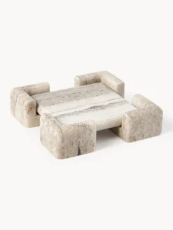 Bandeja decorativa de mármol Knud