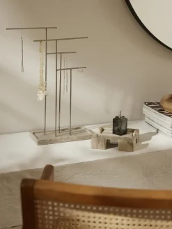 Bandeja decorativa de mármol Knud