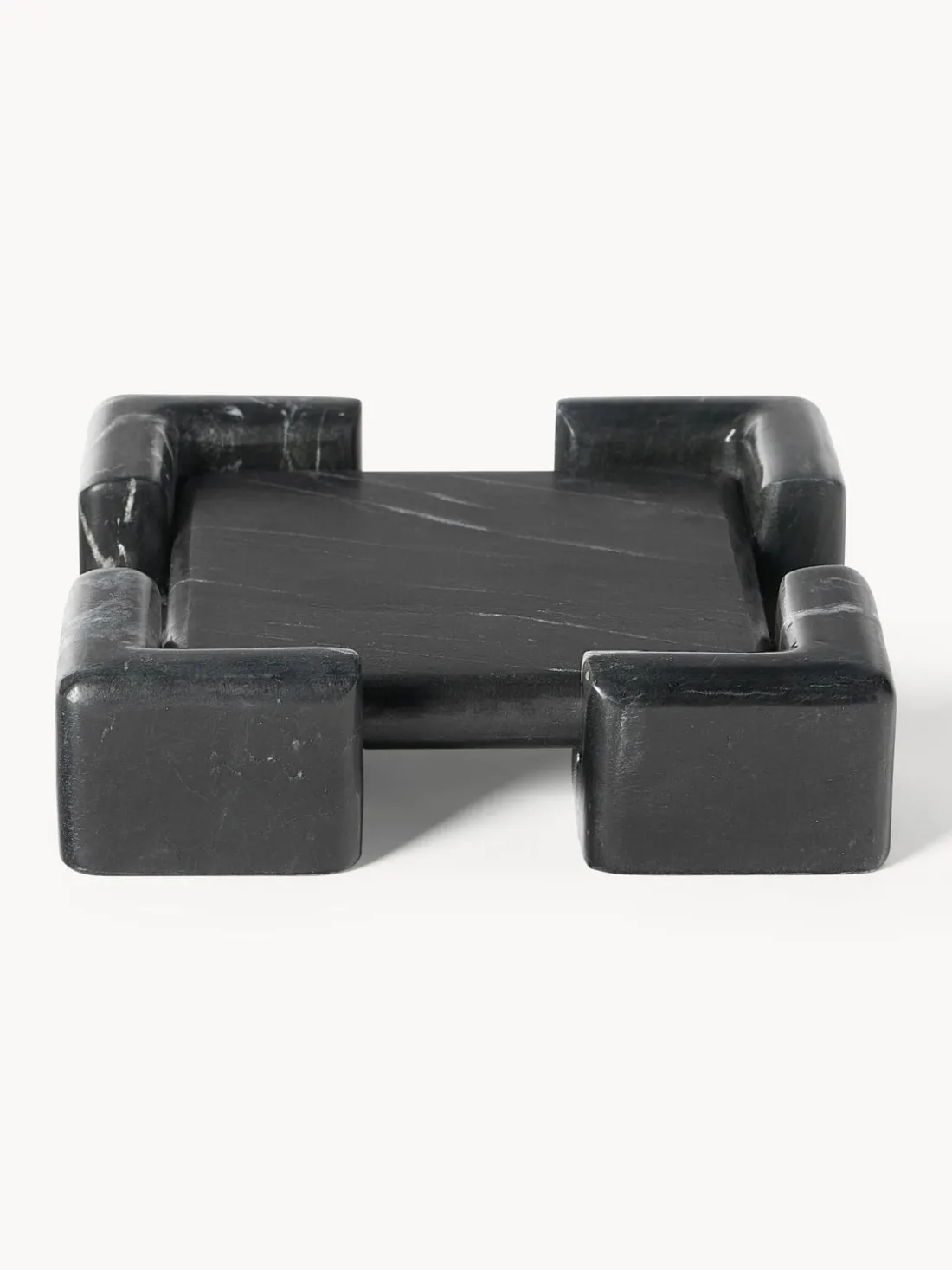 Bandeja decorativa de mármol Knud