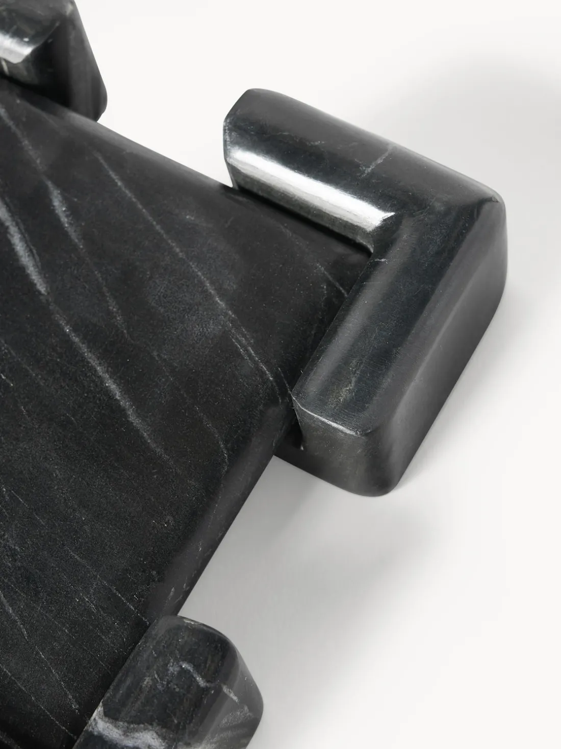 Bandeja decorativa de mármol Knud