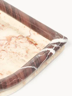 Bandeja decorativa de mármol Maba