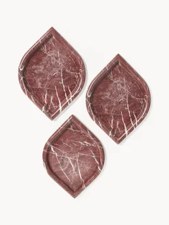 Bandeja decorativa de mármol Maba