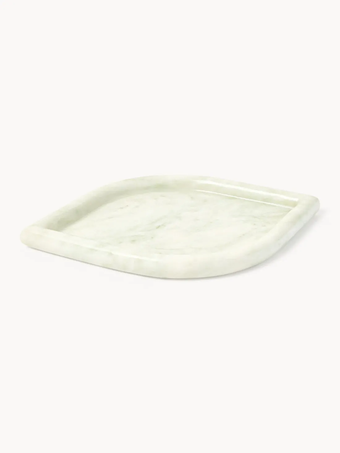 Bandeja decorativa de mármol Maba