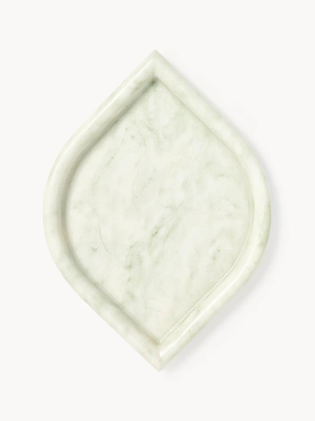 Bandeja decorativa de mármol Maba