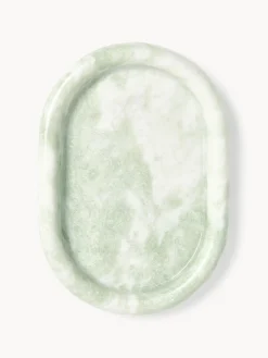 Bandeja decorativa de mármol Maba