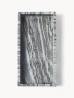 Bandeja decorativa pequeña de mármol Venice