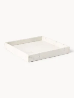 Bandeja decorativa pequeña de mármol Venice