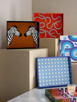 Bandeja decorativa Zebra
