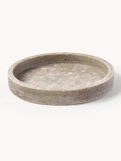 Bandeja redonda decorativa de mármol Venice