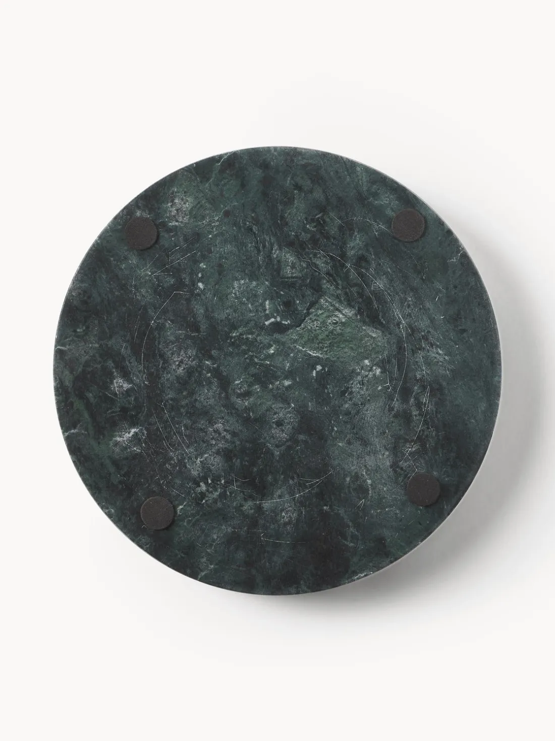 Bandeja redonda decorativa de mármol Venice