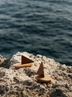 Barquitos de juego de madera de roble Opty, 2 uds.