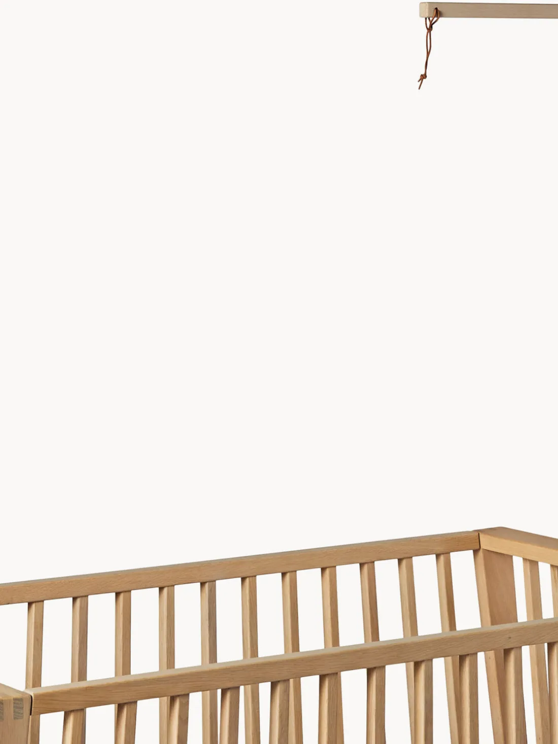Barra de dosel de madera para cuna Leander Linea & Luna
