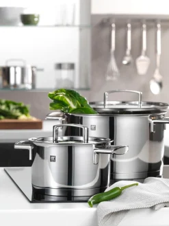 Batería de cocina de acero inoxidable Passion, 5 pzas.