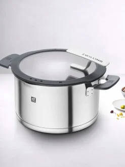 Batería de cocina de acero inoxidable Simplify, 4 pzas.