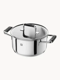 Batería de cocina de acero inoxidable Poletto, 5 pzas.