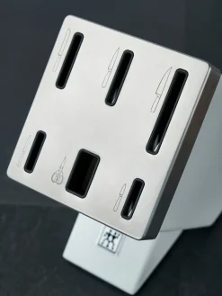 Bloque de cuchillos autoafilables Vier Sterne, 7 pzas.