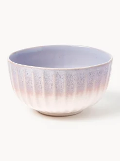 Bol artesanal con esmalte reactivo Vinci