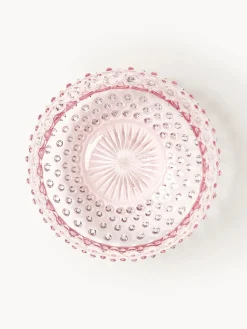 Bol de vidrio soplado Hobnail