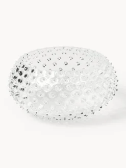 Bol de vidrio soplado Hobnail