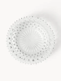 Bol de vidrio soplado Hobnail