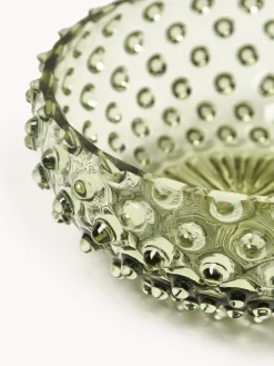 Bol de vidrio soplado Tapas