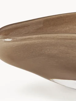 Bol decorativo artesanal de vidrio Ashley