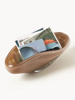 Bol decorativo artesanal de vidrio Ashley