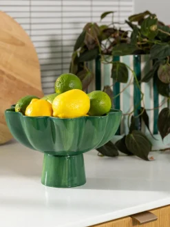 Bol decorativo pintado a mano Sun