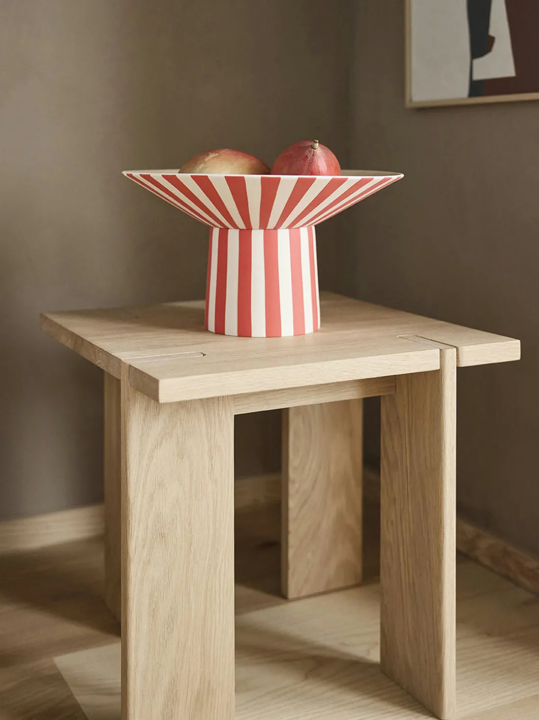 Bol decorativo pintado a mano Toppu, 17 cm