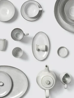 Boles artesanales Nordic Sand, Ø 22 cm, 4 uds.