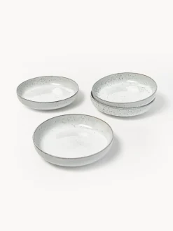 Boles artesanales Nordic Sand, Ø 22 cm, 4 uds.