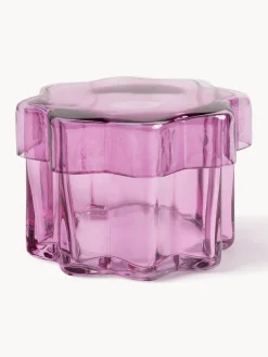 Bote artesanal de cristal Astral