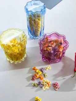 Bote artesanal de cristal Astral